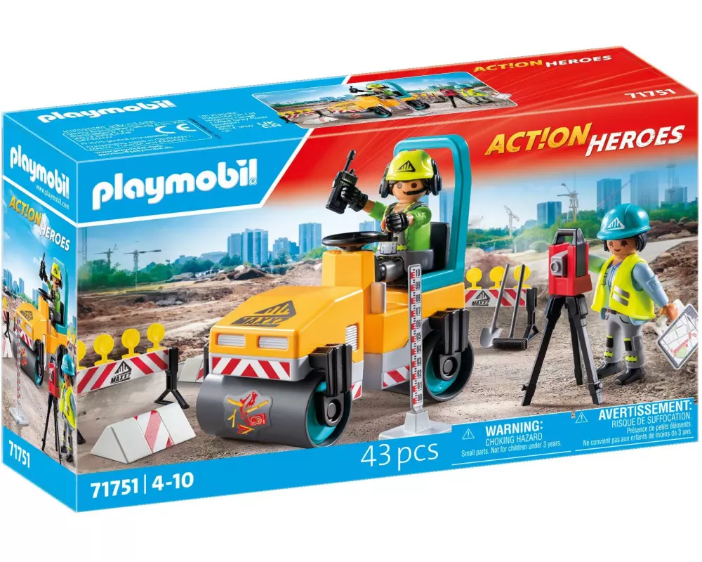 Playmobil Action Heroes Strassenbaustelle 71751