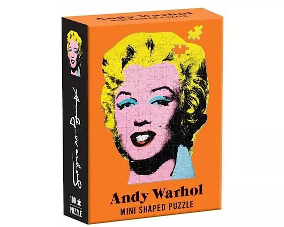 Andy Warhol Mini Shaped Puzzle Marilyn