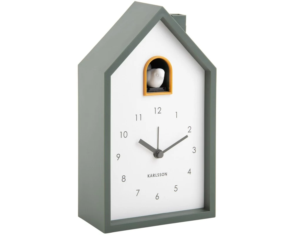 KARLSSON Kuckuck-Wecker Jungle green