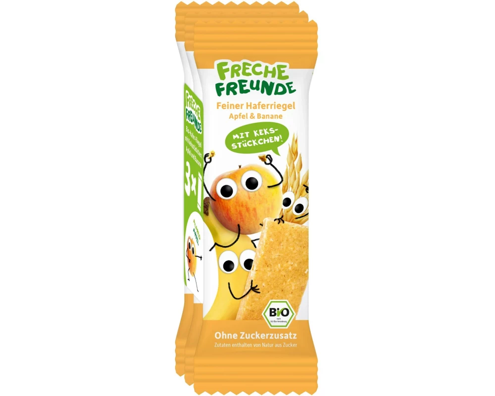 Freche Freunde Feiner Haferriegel mit Keks Bio 69 g