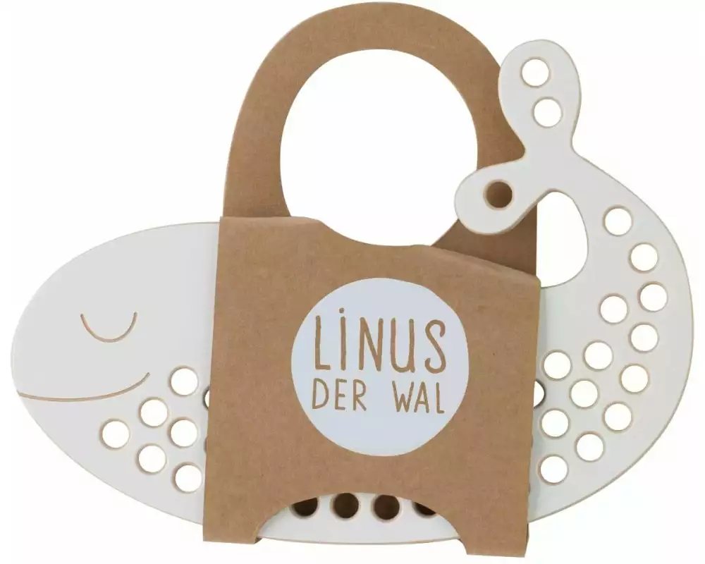 Milin Fadenspiel Linus der Wal FSC-Holz