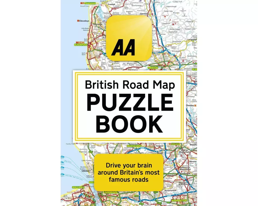 The AA British Road Map Puzzle Book