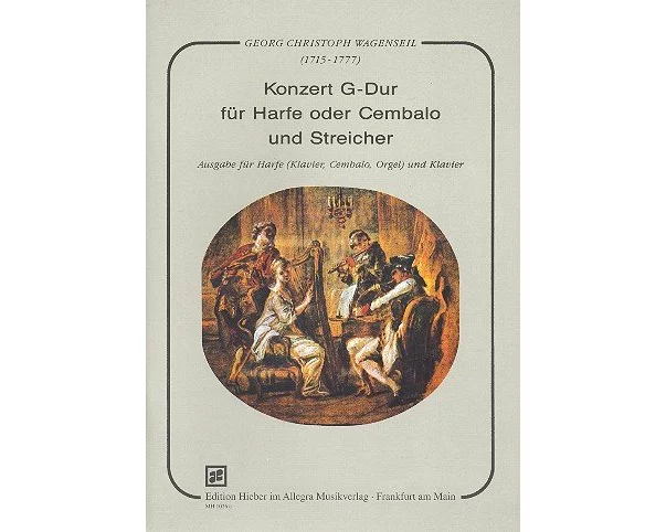 Konzert für Harfe oder Cembalo und Streicher G-Dur