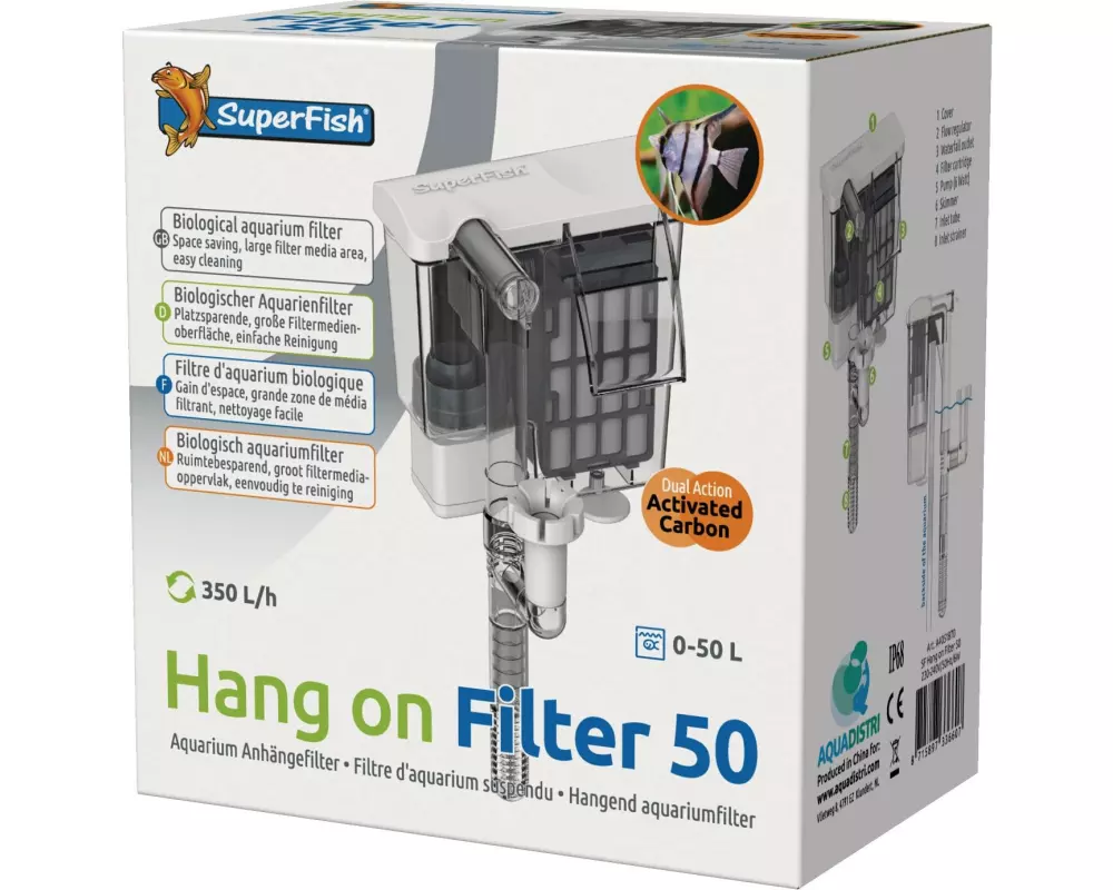 SuperFish Hang On Filter 50