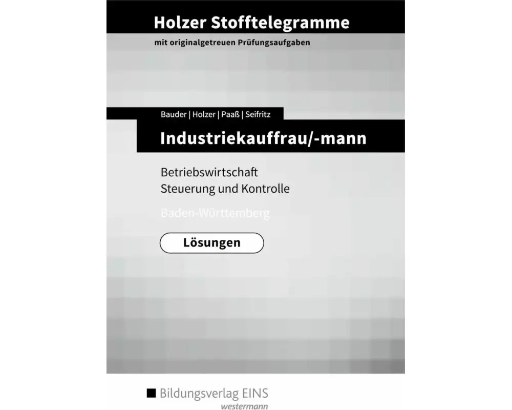 Holzer Stofftelegramme Baden-Württemberg / Holzer Stofftelegramme Baden-Württemberg – Industriekauffrau/-mann