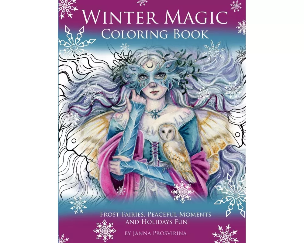 Winter Magic Coloring Book