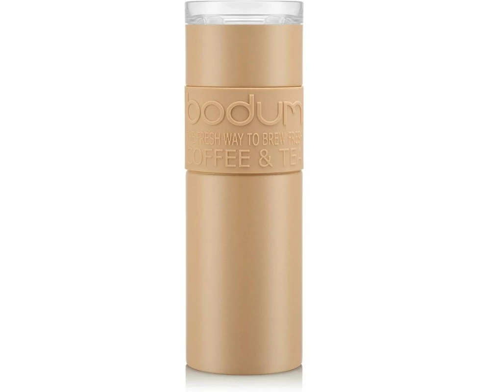 Bodum Travel Mug Doppelwandig Vanilla, 0.6 l