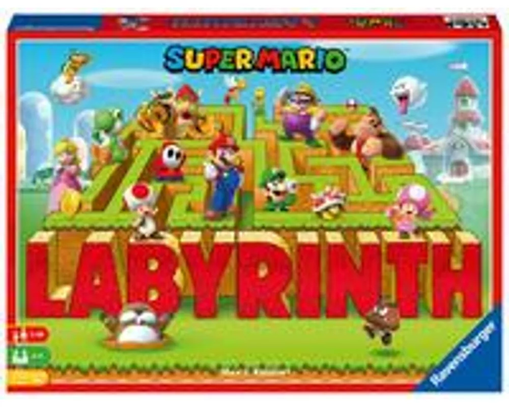 Super Mario™! Labyrinth - Gesellschaftsspiel & Brettspiel ab 7 Jahre