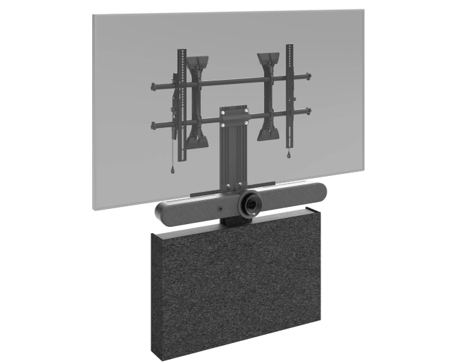 "Fusion Storage Cabinet, incl. Videobar Mount, for all Fusion Wallmounts"