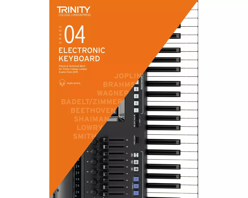 Trinity College London Electronic Keyboard Exam Pieces & Technical Work From 2019: Grade 4
