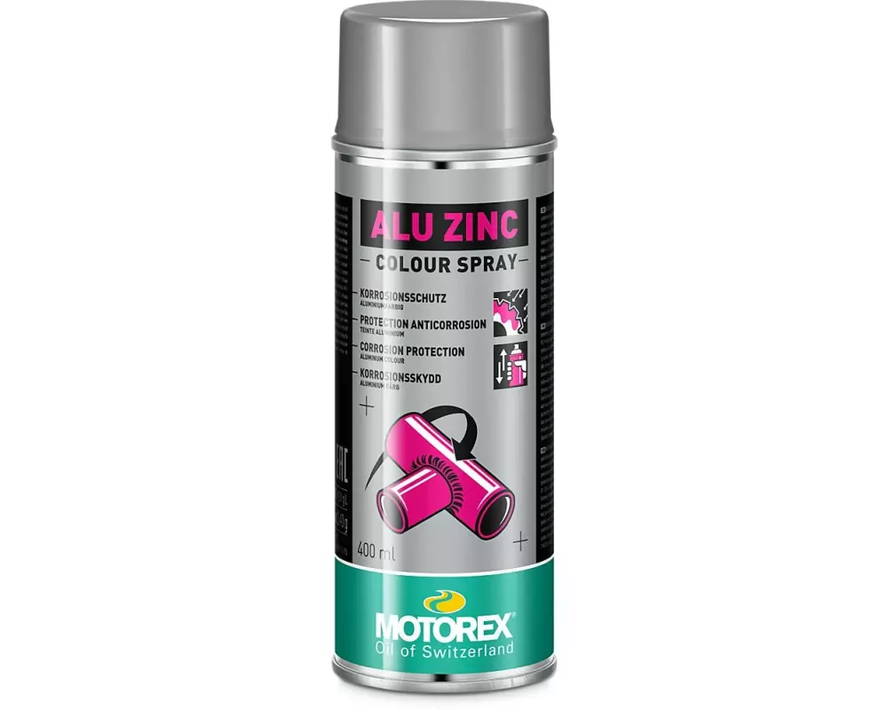 Motorex Korrosionsschutz Colour Spray Zinc, Alu 400 ml