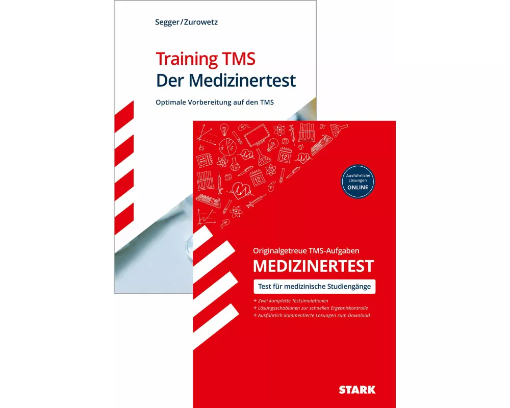 STARK TMS - Der Medizinertest - Training TMS + Originalgetreue TMS-Aufgaben