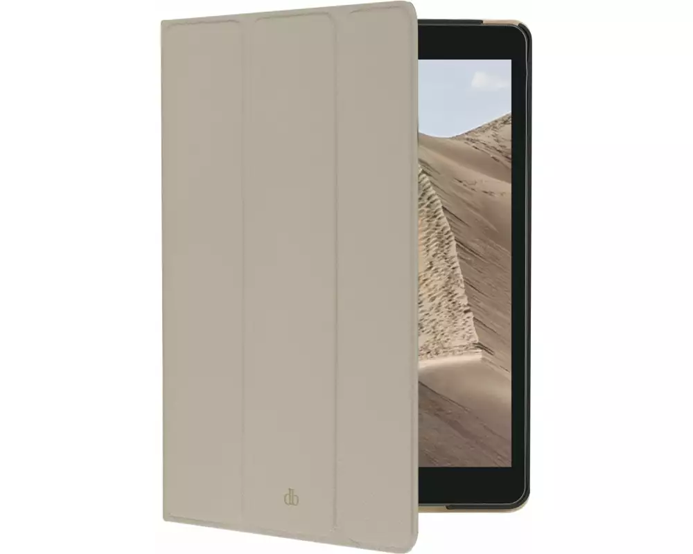 dbramante1928 Tablet Book Cover Milan iPad 9th Gen. Sand Dune