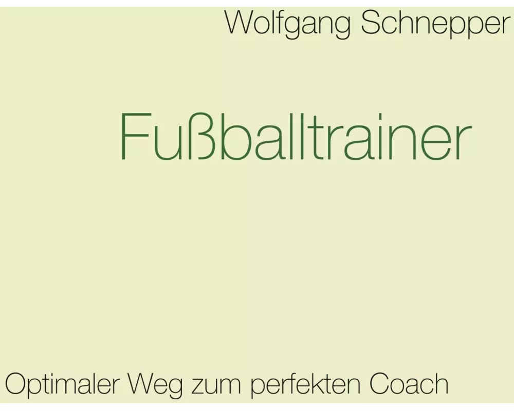 Fußballtrainer