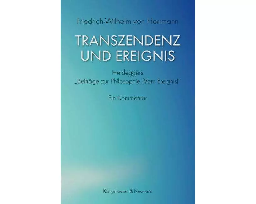 Transzendenz und Ereignis