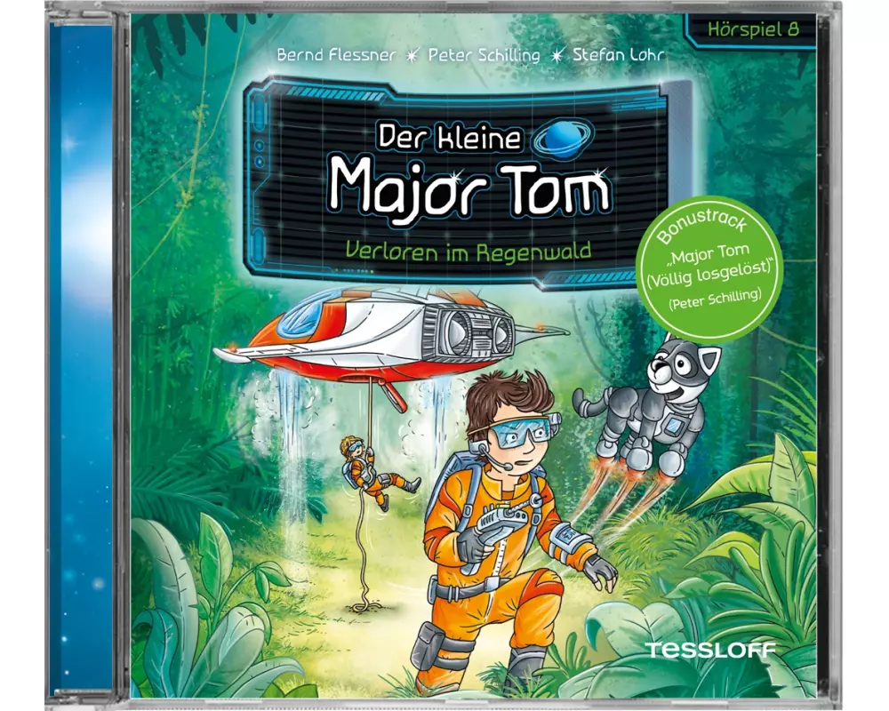 Der kleine Major Tom. Hörspiel 8. Verloren im Regenwald