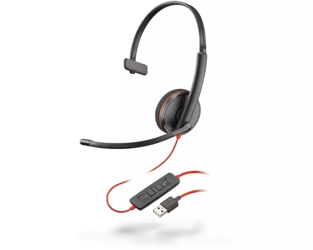 Poly Headset Blackwire 3210 Mono USB