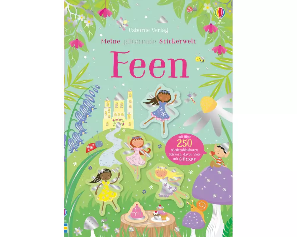 Meine glitzernde Stickerwelt: Feen