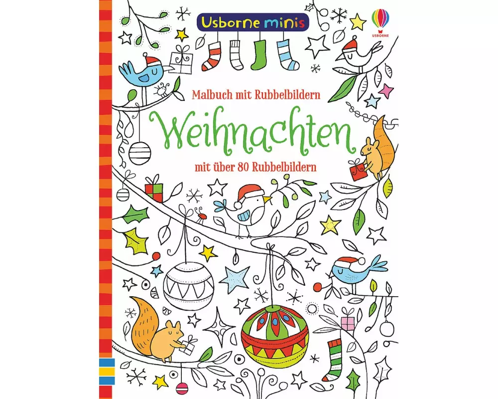 Usborne Minis - Malbuch: Weihnachten