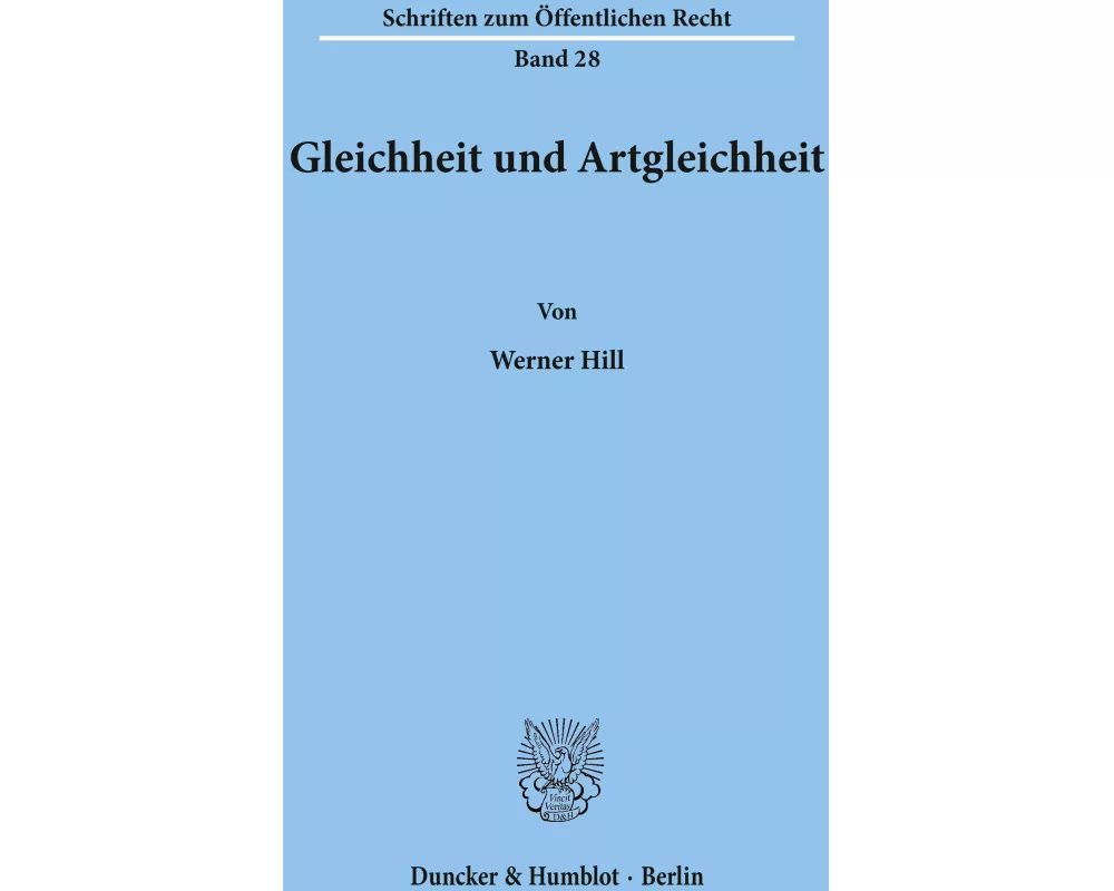 Gleichheit und Artgleichheit