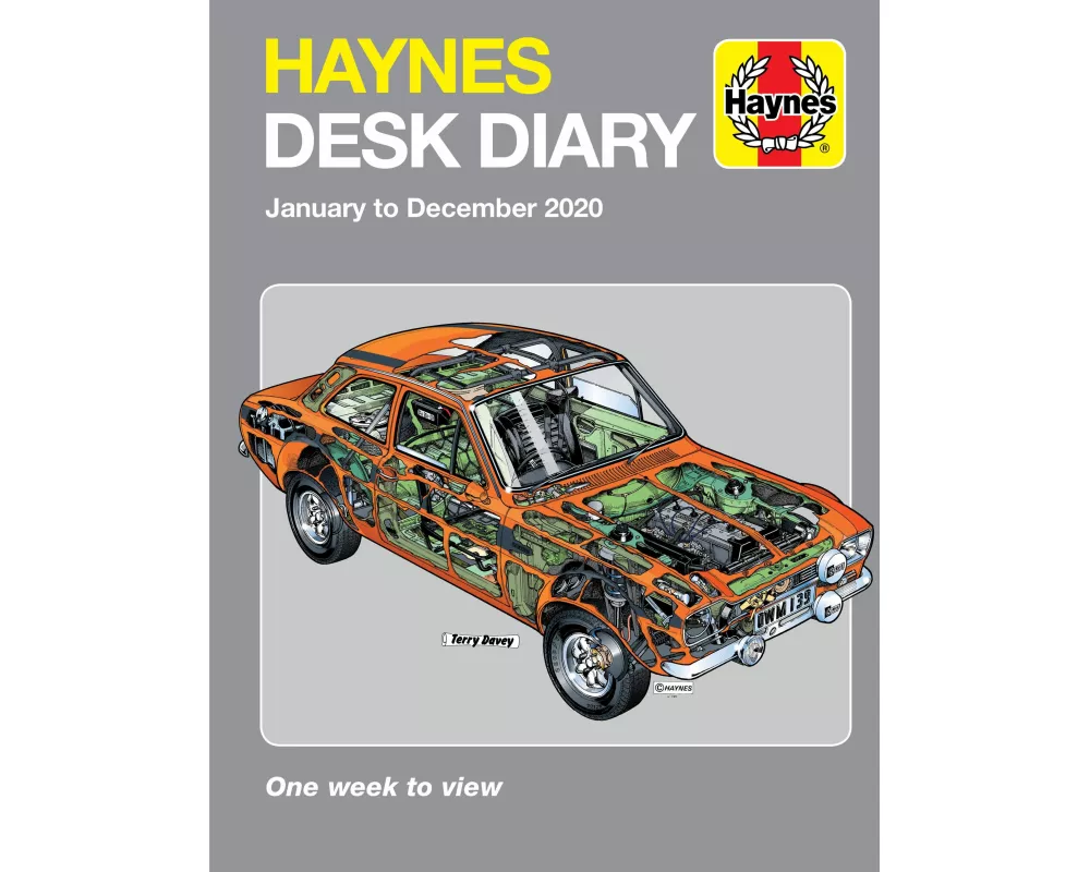 Haynes 2020 Desk Diary