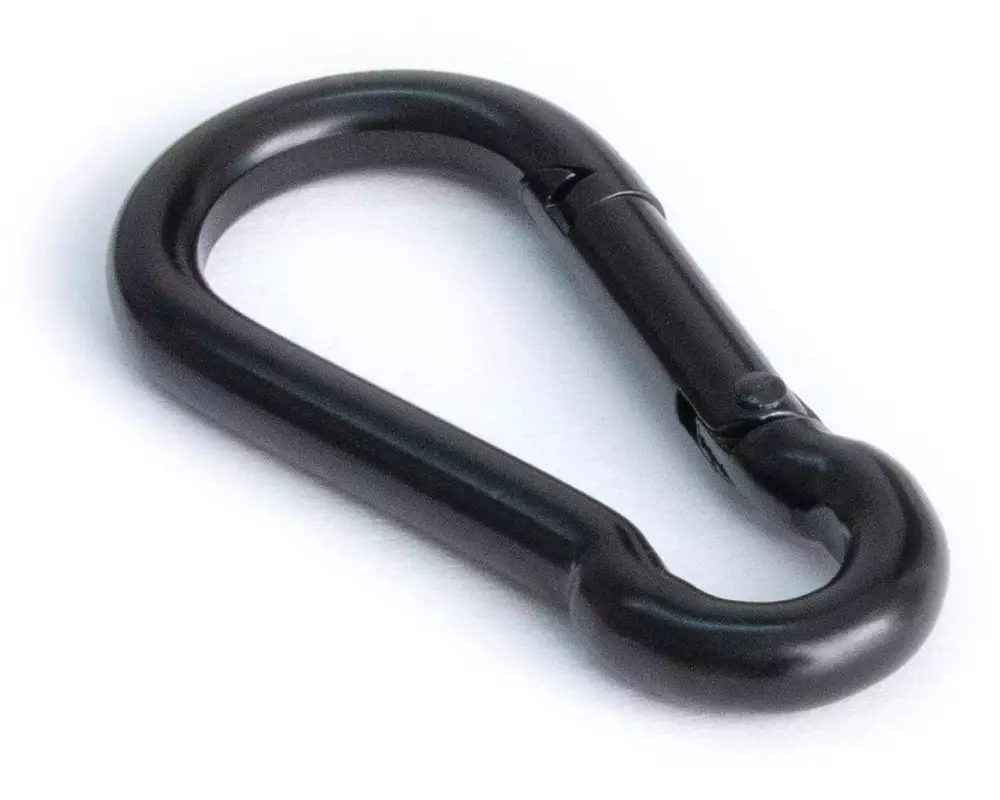 Meister Karabinerhaken Blackline Ø 6 x 60 mm, Stahl verzinkt