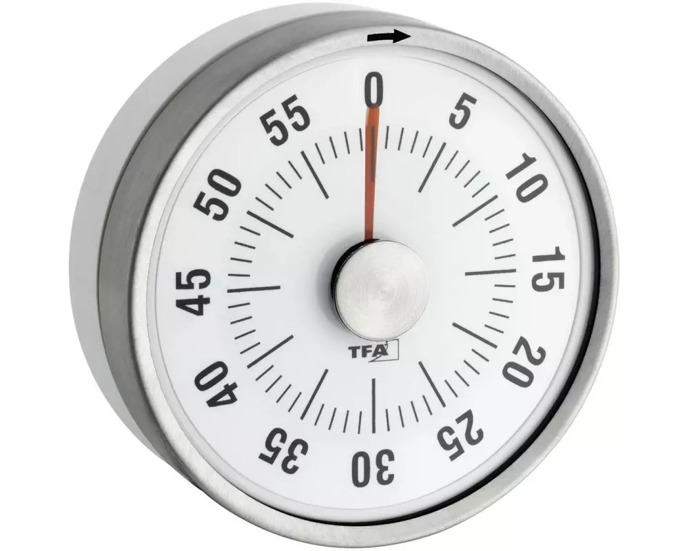 TFA Dostmann Küchentimer Puck Weiss