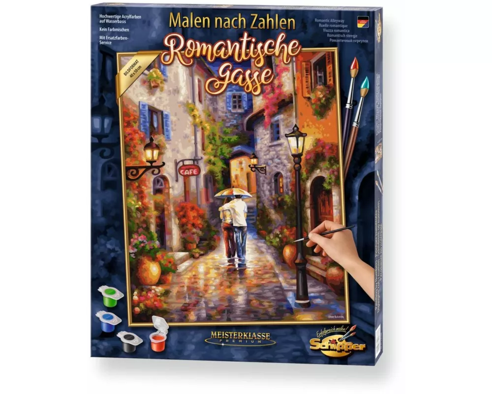 Schipper Malen nach Zahlen - Romantische Gasse