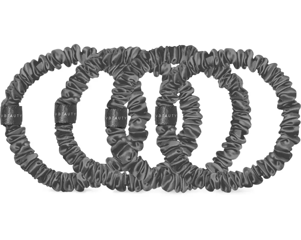 VBEAUTY Scrunchie Skinny Set – Anthrazit