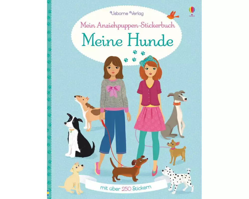 Mein Anziehpuppen-Stickerbuch: Meine Hunde