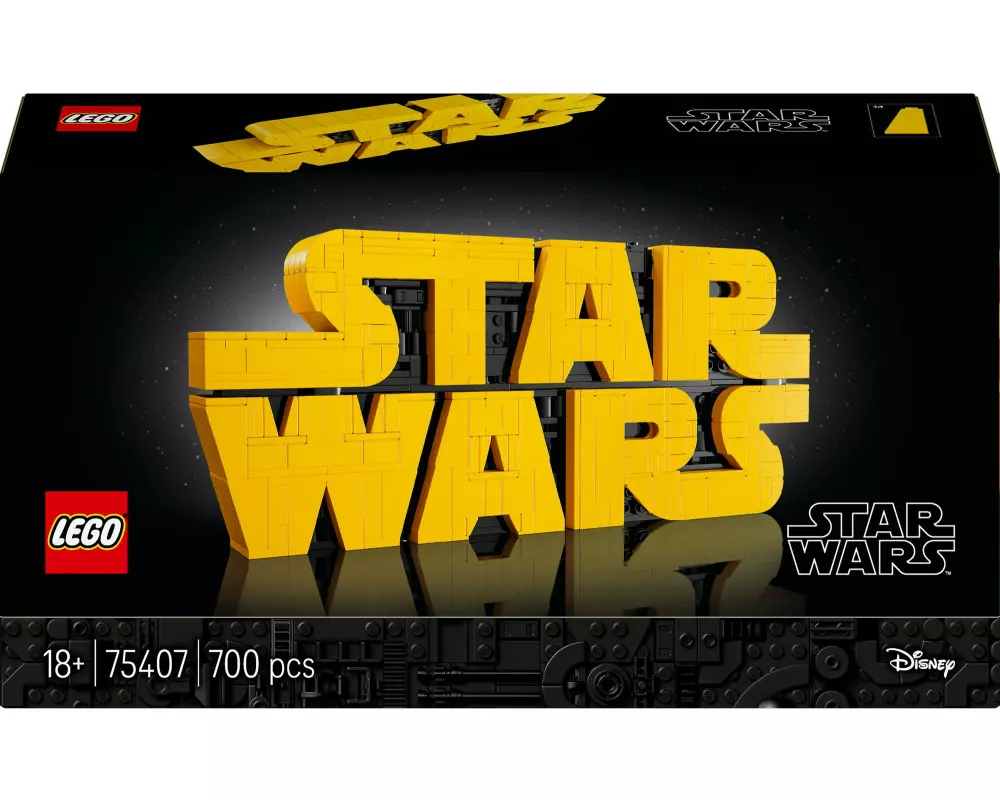 LEGO® Star Wars Logo aus Lego Steinen 75407