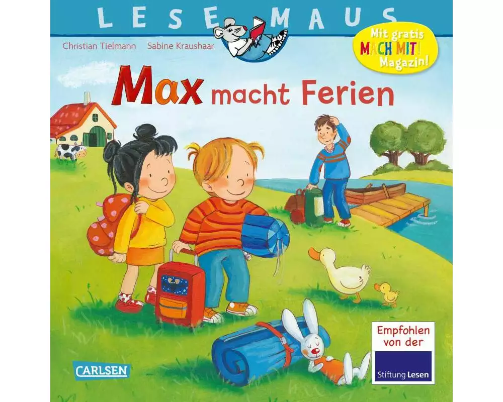 LESEMAUS 113: Max macht Ferien