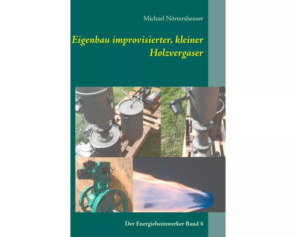 Eigenbau improvisierter, kleiner Holzvergaser