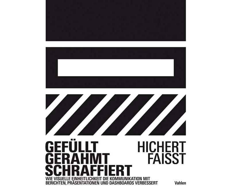 Gefüllt, gerahmt, schraffiert
