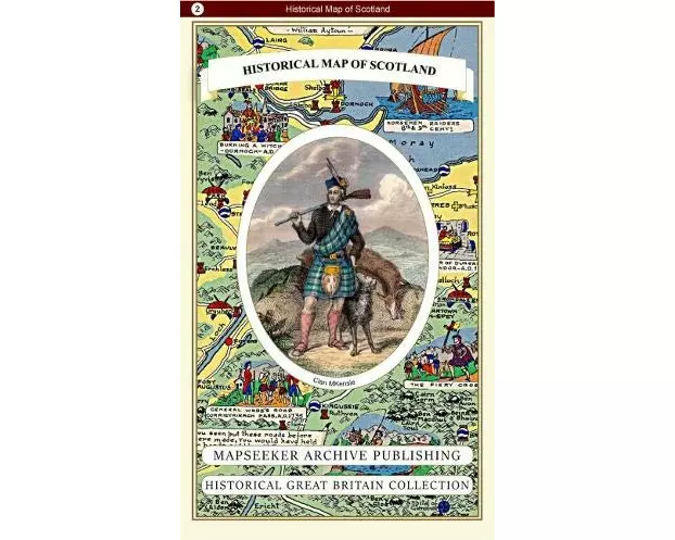 Historical Map of Scotland