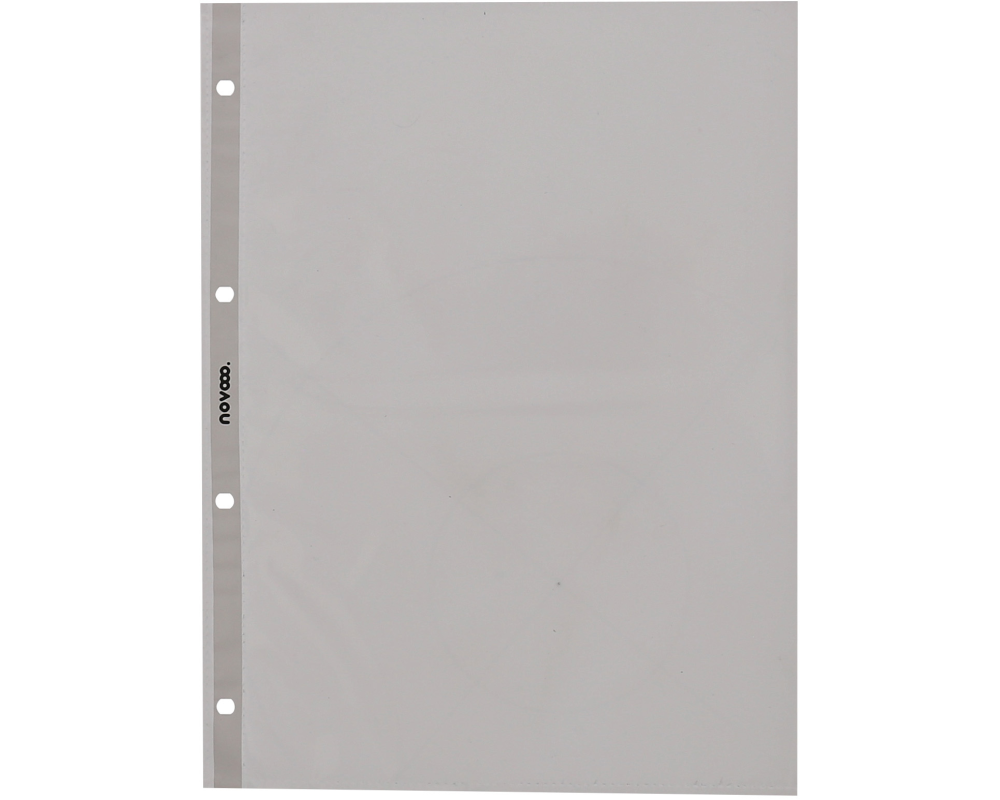 NOVOOO Zeigetasche PP 60my A4 070-5449-018 transparent, glatt 100 Stk.
