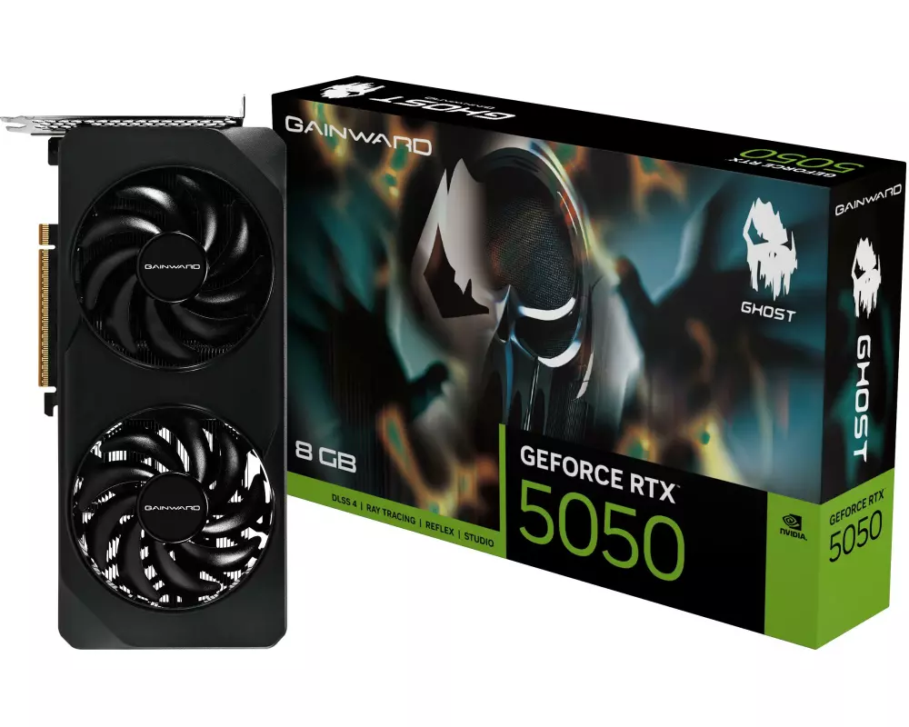 Gainward Grafikkarte RTX5050 Ghost 8 GB GDDR6