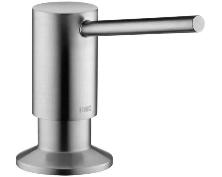 KWC Seifenspender BASIC 320 ml, Gebürsteter Stahl