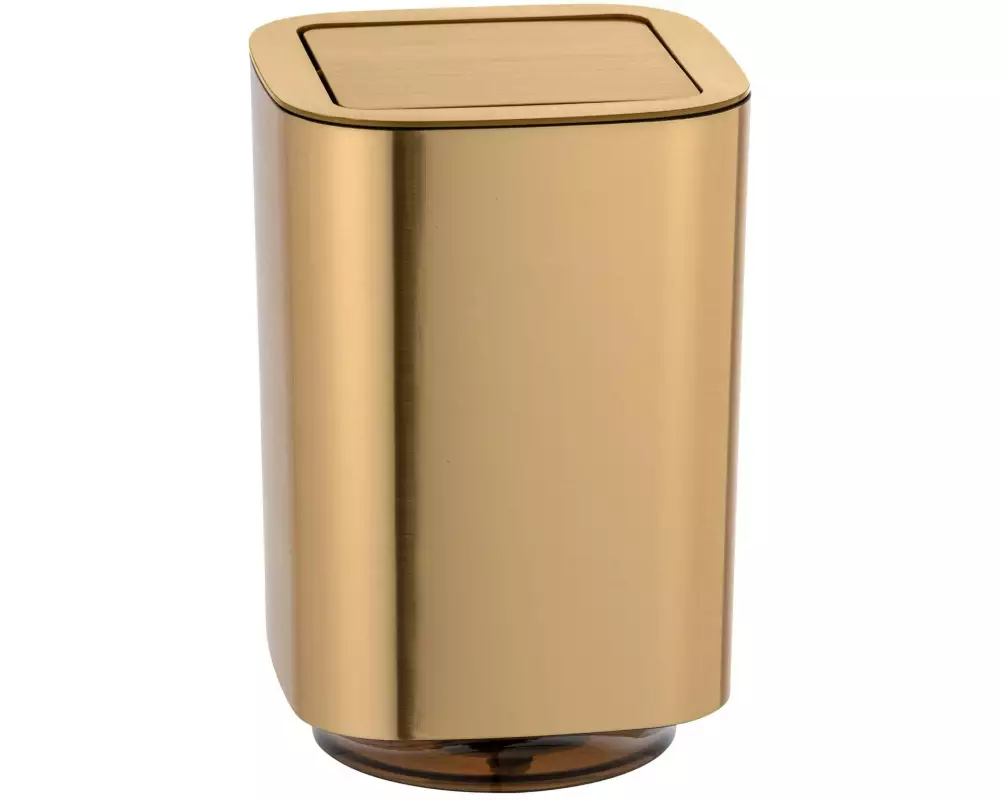 Wenko Kosmetikeimer Auron 5.5 l, Gold