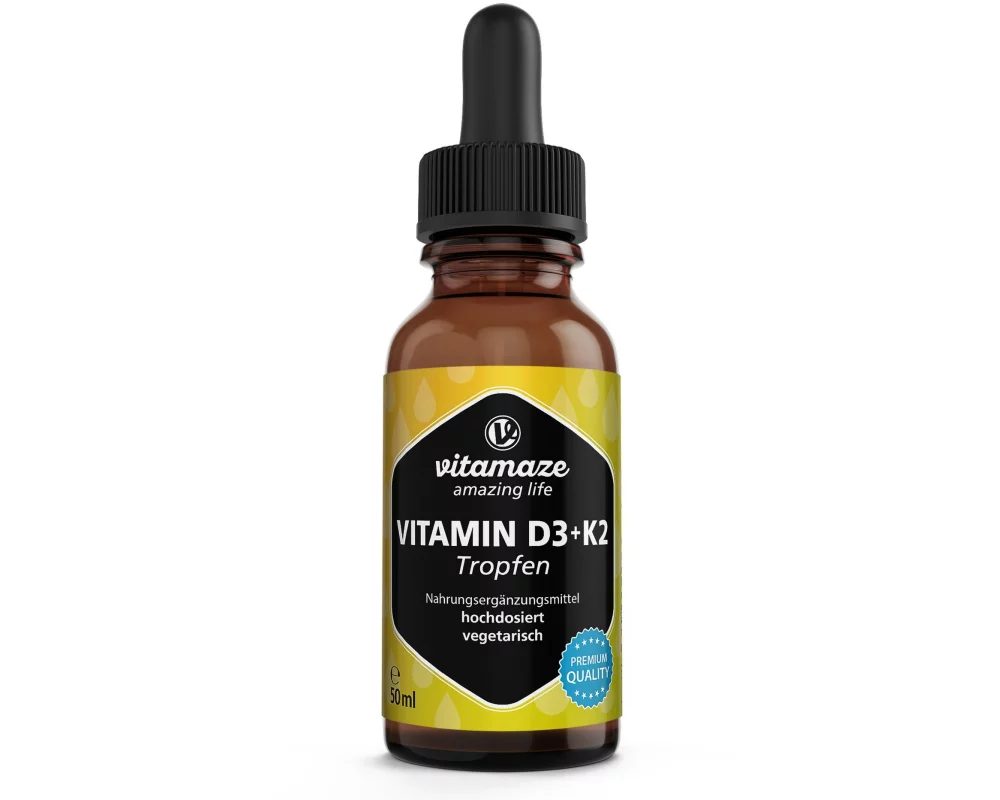 Vitamaze Vitamin D3 + K2 Tropfen 50 ml