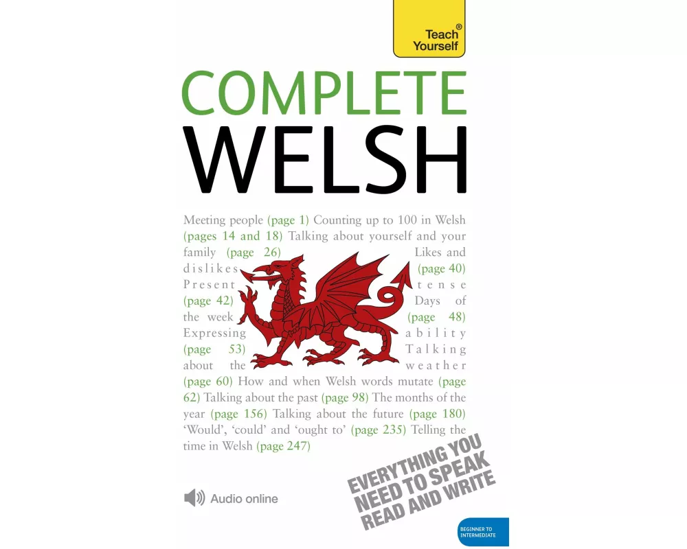 Complete Welsh Beginner to Intermediate Book and Audio Course