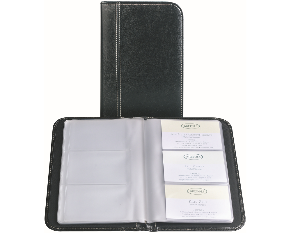 BREPOLS Visitenkartenalbum 26.3.0301 Palermo 144 schwarz