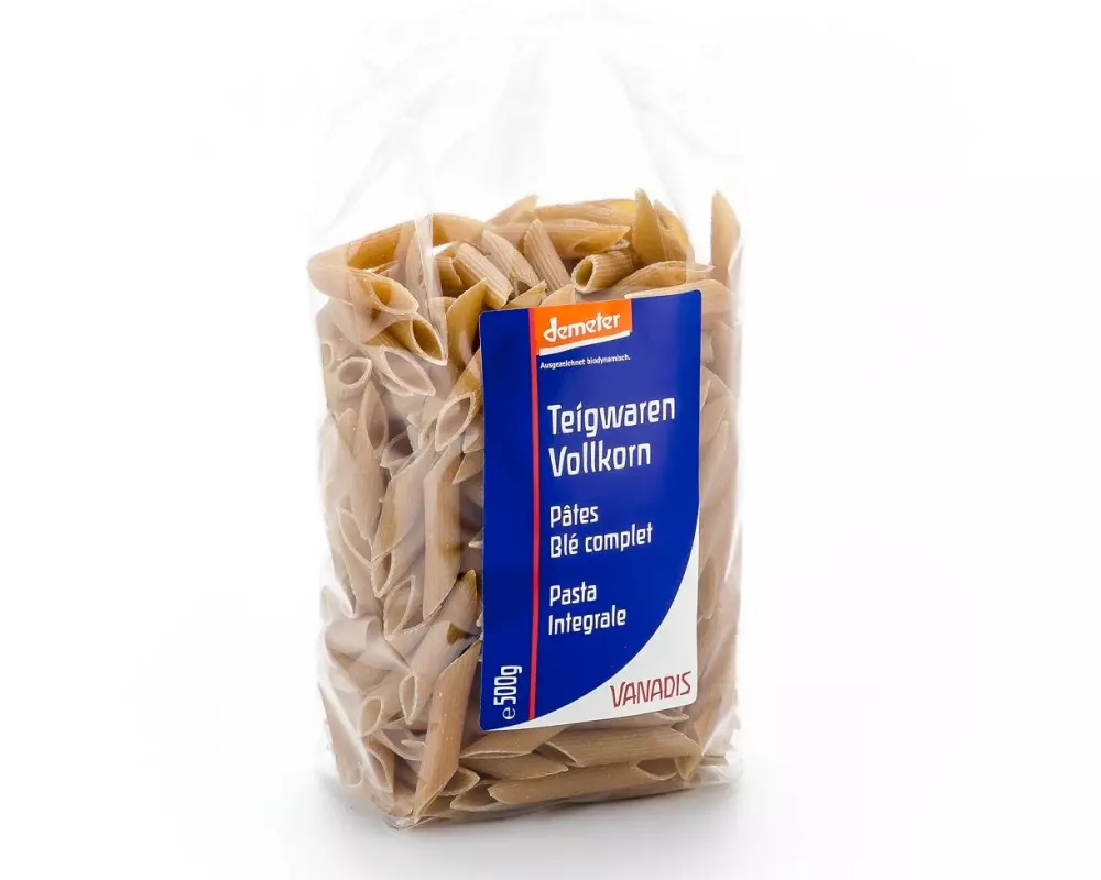Vanadis Penne Vollkorn, Demeter 500 g