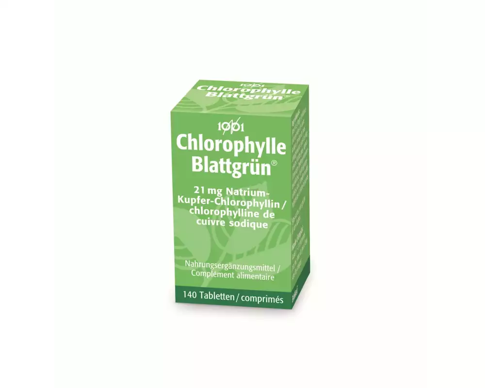 Biomed Blattgrün 1001 Filmtabletten 140 Stück