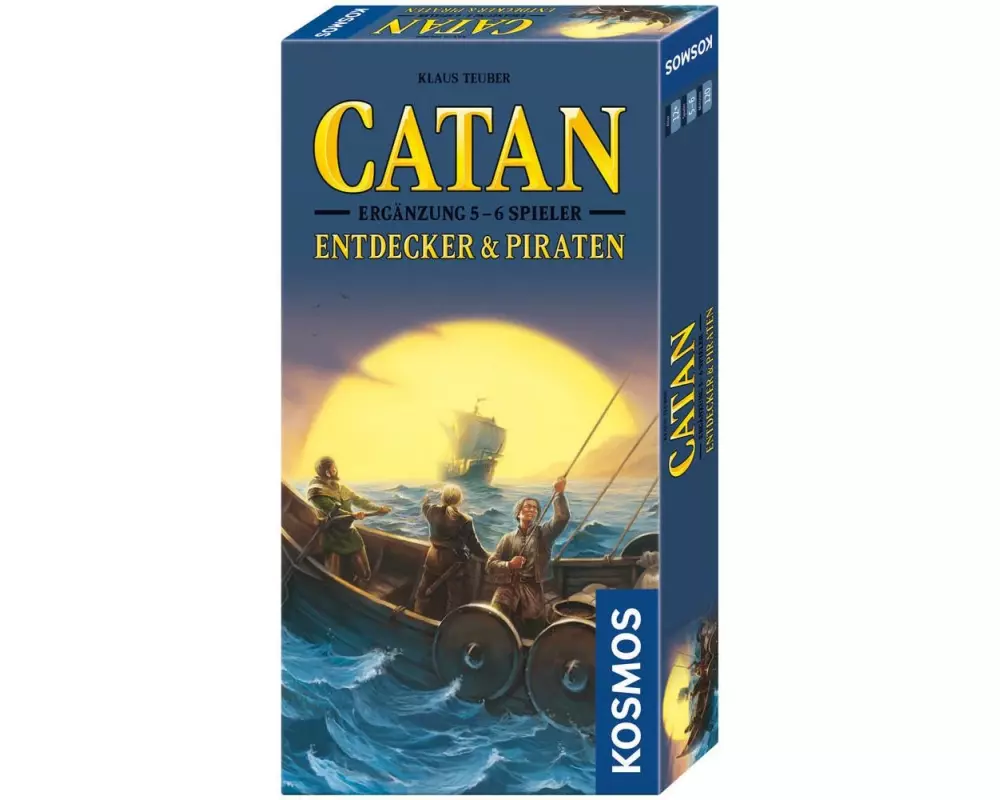 Kosmos Familienspiel Catan: Entdecker & Piraten 5-6