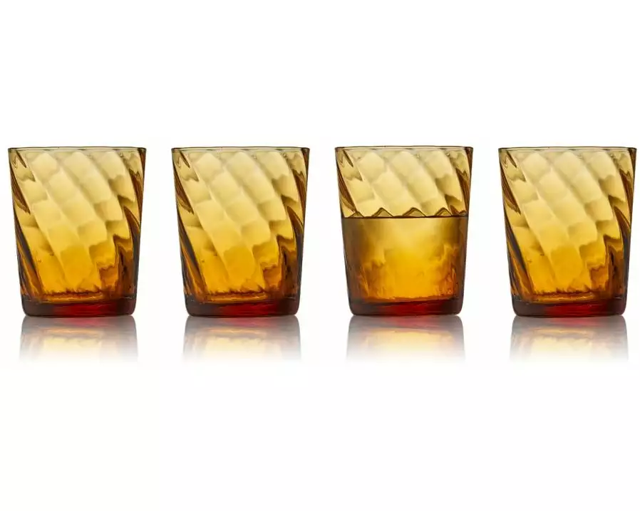 Lyngby Trinkglas Vienna Braun, 4 Stück, 30 cl