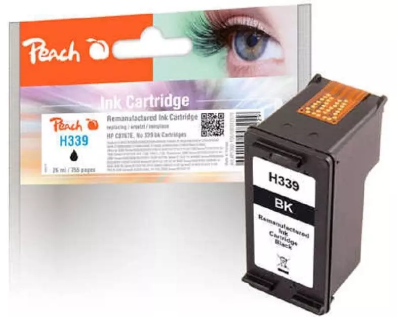 Peach Tinte für HP Nr. 339/C8767E Black