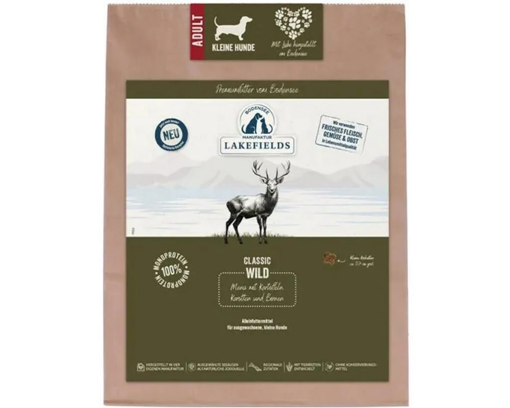 Lakefields Trockenfleisch-Menü Lamm Kleine Rassen 1 kg