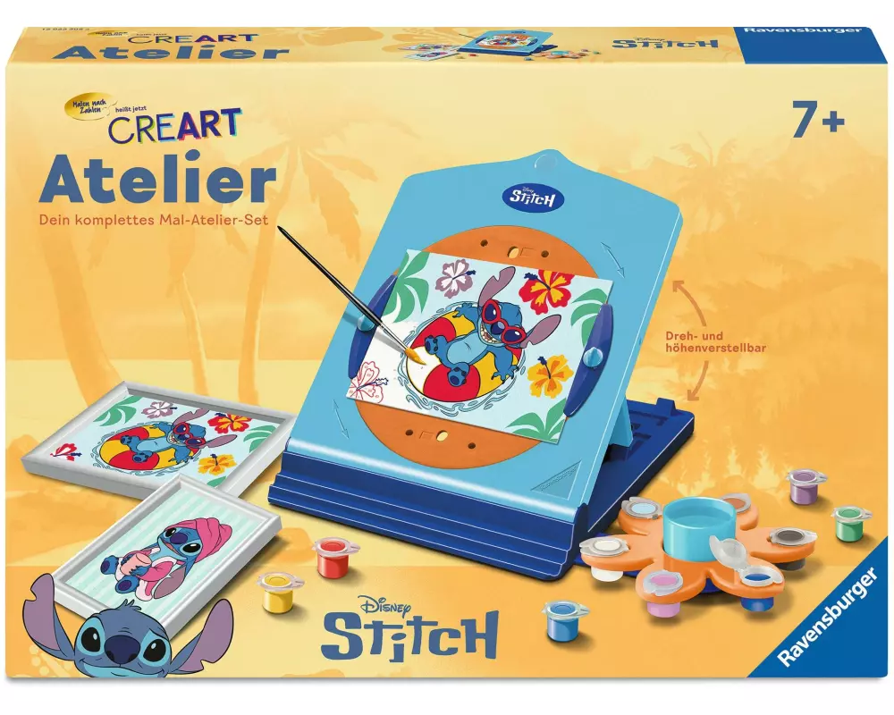 Ravensburger Malen nach Zahlen Set CreArt Atelier Stitch