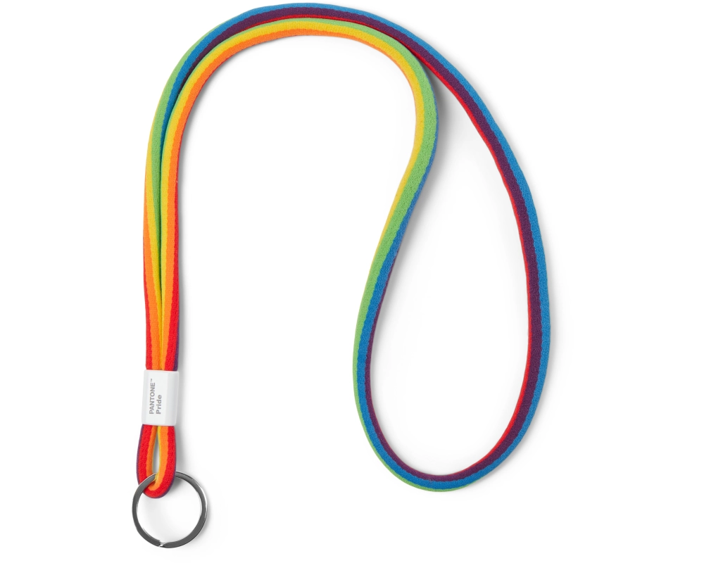 Pantone by Copenhagen Design Schlüsselanhänger Key Chain Long Mehrfarbig 48 x 3.3 cm